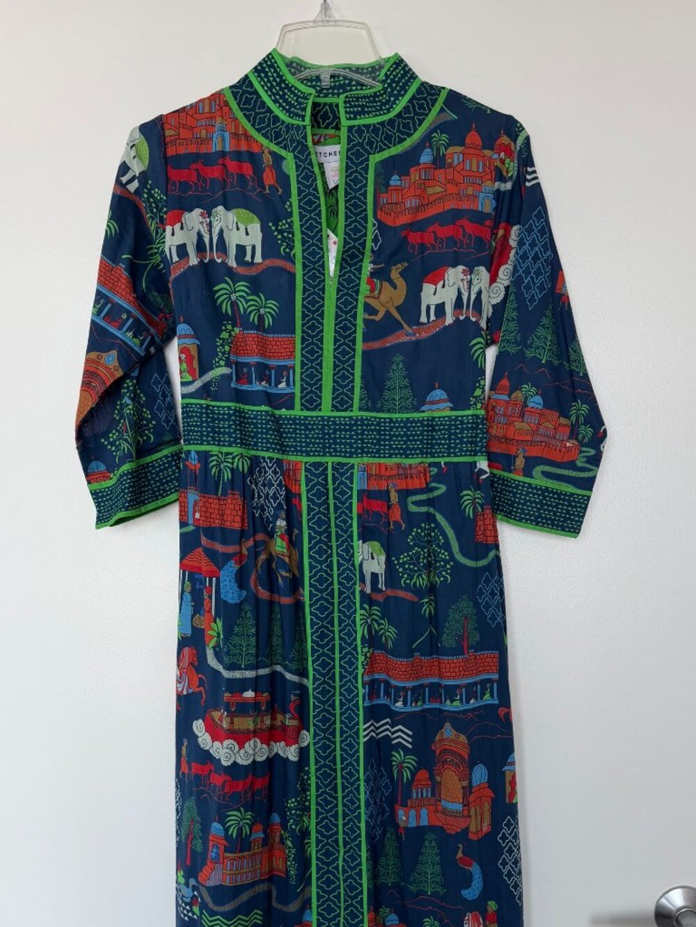 Gretchen Scott Jodhpur Navy Jacket dress Size XS NWT